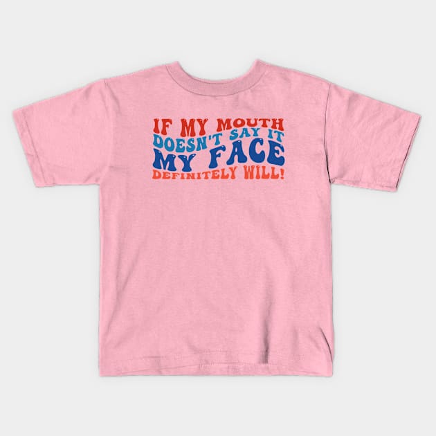 Aesthetic Quote Kids T-Shirt by violetxm